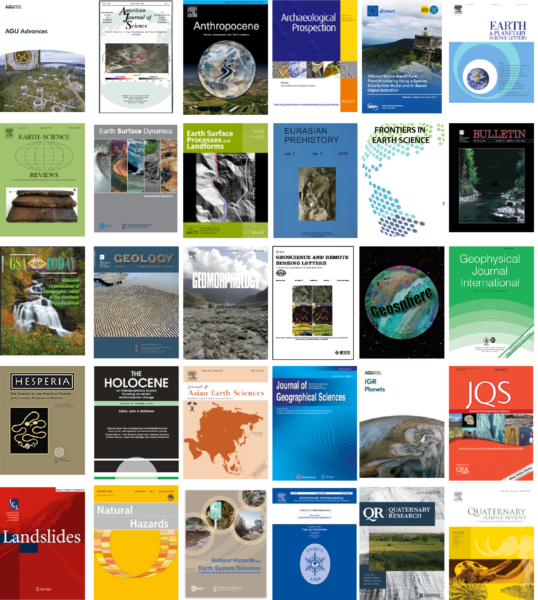 academic journal covers